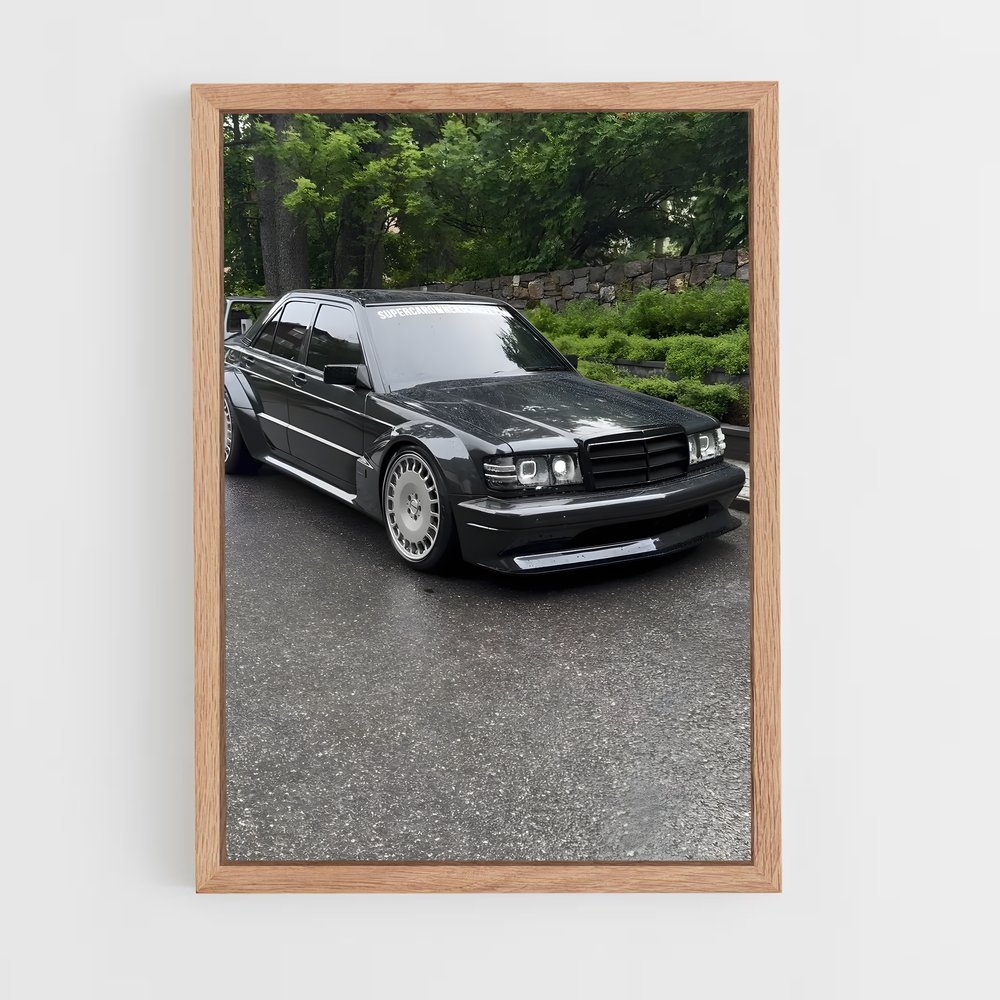 Poster raffiné e - evo ii – affiche Mercedes (vue 4)